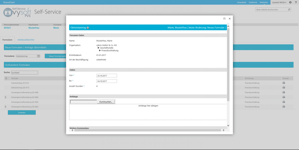 screenshot of vysoft PVS